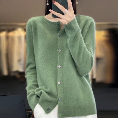 Annika | Koselig ullcardigan