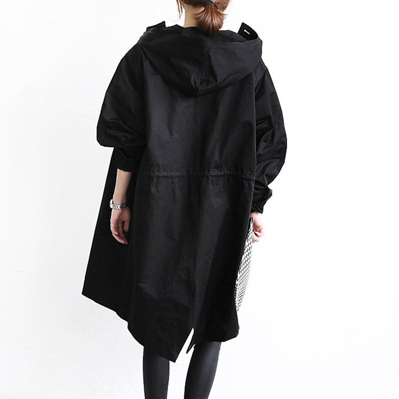 Janina -Elegant vanntett trenchcoat